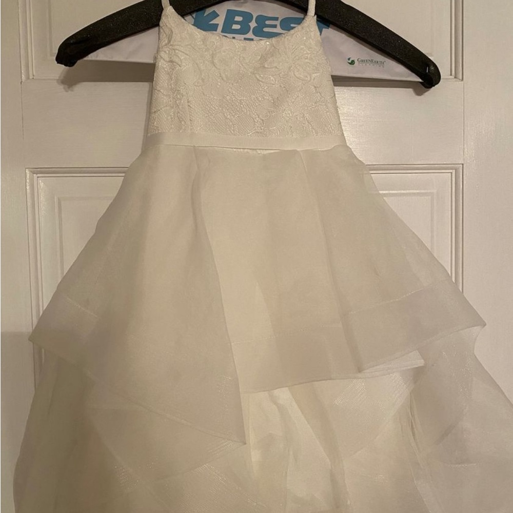 David’s bridal flower girl dress
